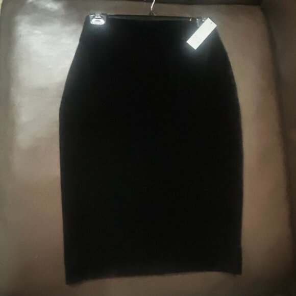 NWT White House Black Market Velvet Pencil Comfort Stretch Skirt - Picture 8 of 11